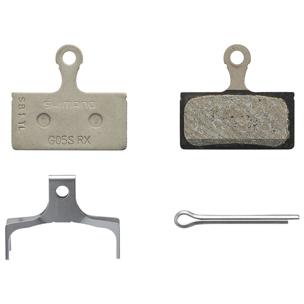 Shimano G05S-RX Disc Brake Pads and Spring