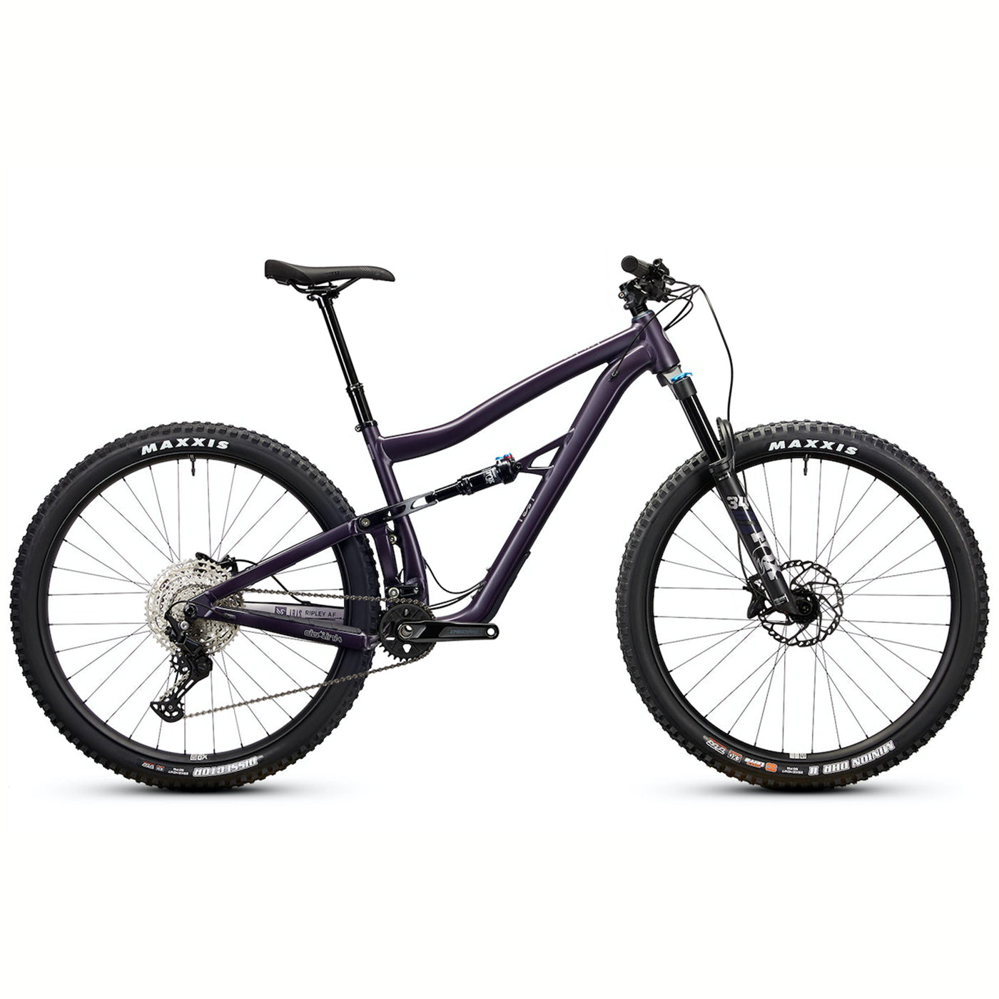 Ibis Ripley AF Deore Full Suspension Mountain Bike 2024 Small Plum Smash